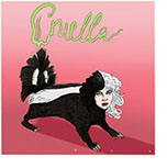 Spoof of the film Cruella with main character Emma Stone  portrayed as a skunk spraying the title.