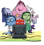 Spoof of the animated Pixar film Inside Out 2 with the negative Emotions from the film –– Ennui, Embarrassment, Fear,  Sadness, Anger and Disgust all react negatively to the Video Village playback on the set of their movie.