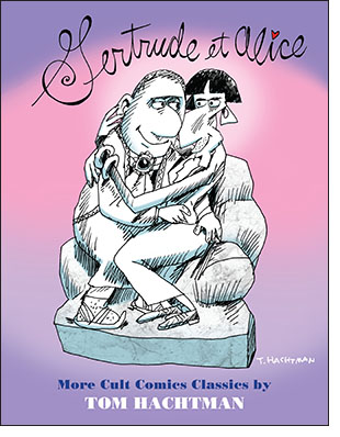 Book cover of the comics collection Gertrude et Alice by Tom Hachtman.